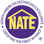 NATE certified logo